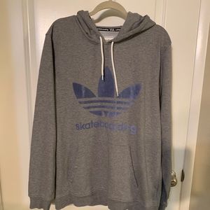 EUC adidas skateboarding hoodie